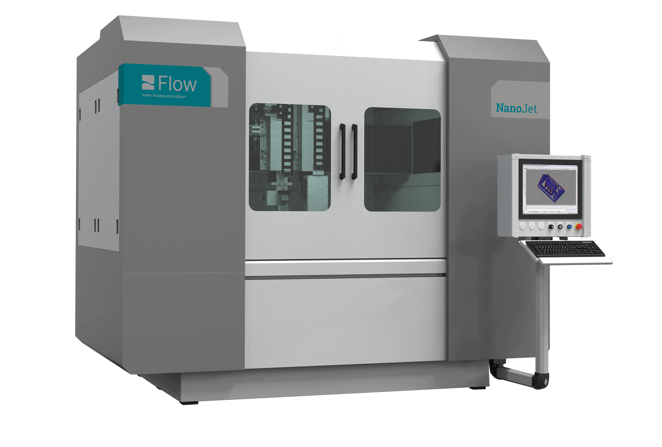 Flow NanoJet 워터젯 기계